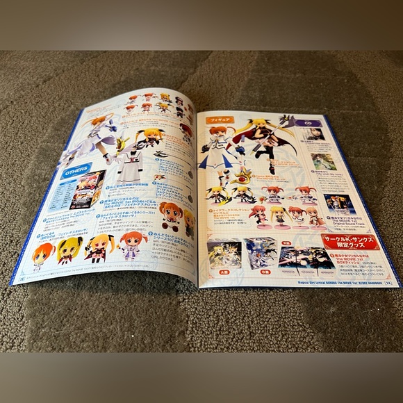 Magical Girl Lyrical Nanoha The Movie 1st Pamphlet Japanese Anime Japan Flyer - Picture 9 of 9
